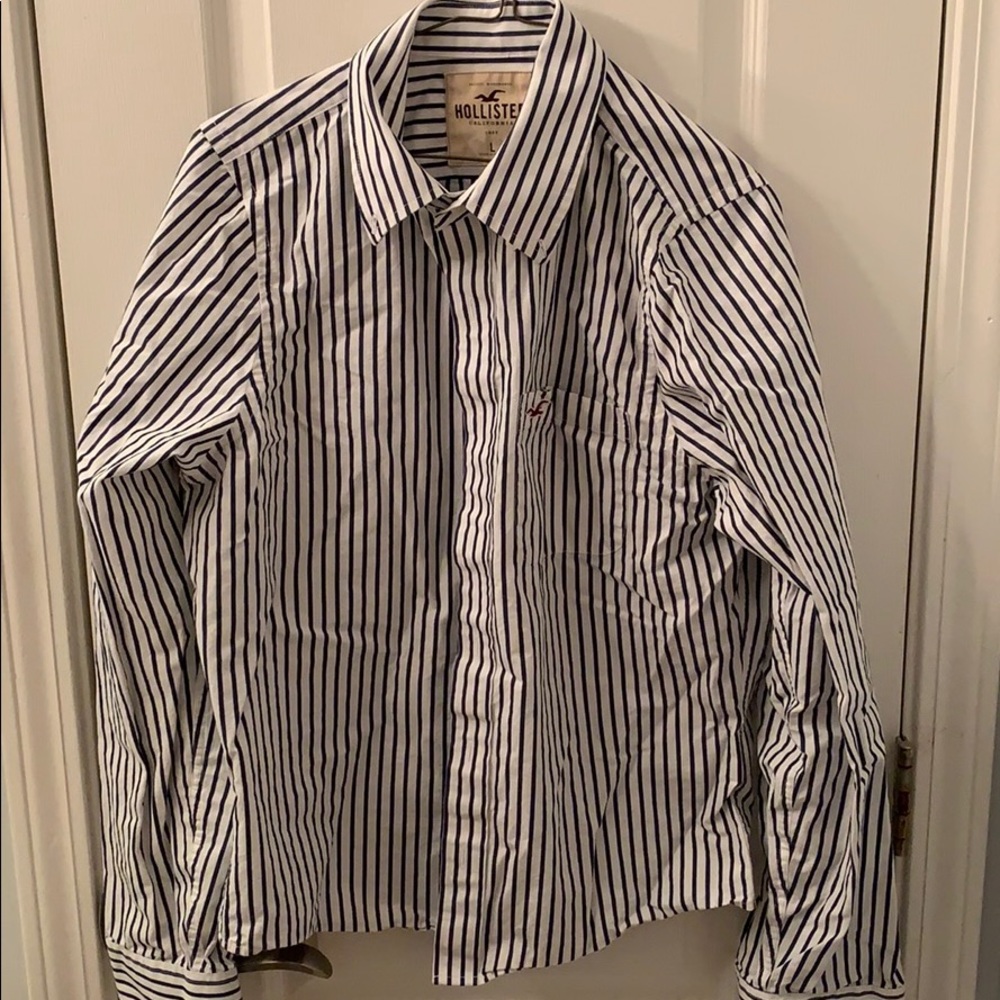 Hollister long sleeve polo